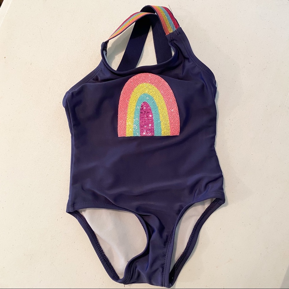 Cat & Jack rainbow swimsuit size 3T